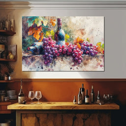 Wine and Vines Vista - NicheCanvas