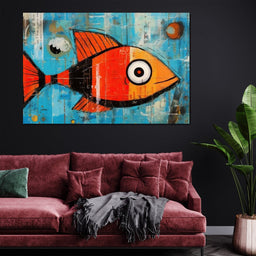 Red Fish - NicheCanvas