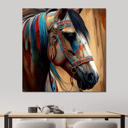 Cherokee Horse 1 - Alicia Smith - NicheCanvas