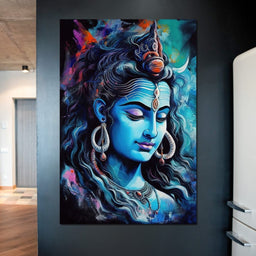 Lord Shiva's Contemplation - NicheCanvas