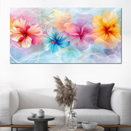 A Fantasy of Flowers - Tooples Art - NicheCanvas
