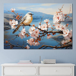 Almond Blossom Serenade - NicheCanvas