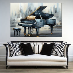 The Grand Piano - NicheCanvas