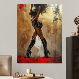 Alluring Legs In Motion - NicheCanvas