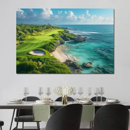 Emerald Shores Serenade - NicheCanvas