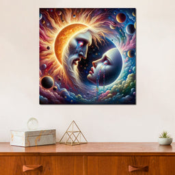 Sol and Lunas Farewell - TooplesArt - NicheCanvas