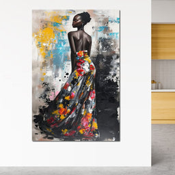 Urban Elegance Amidst Ruins - NicheCanvas