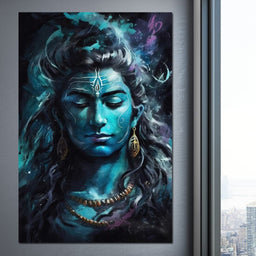 Lord Shiva Bholanatha - NicheCanvas