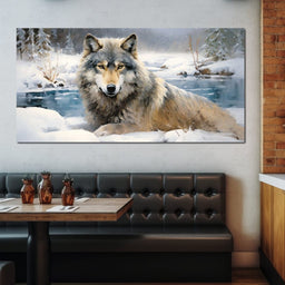 Winters Majestic Guardian - NicheCanvas