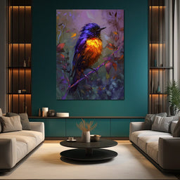 Majestic Twilight Perch - NicheCanvas