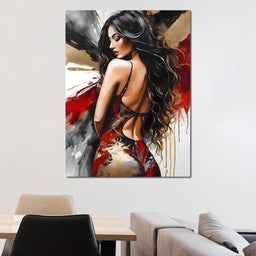 Female Portrait 163 - Johanjjf - NicheCanvas