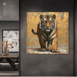 Auburn Sovereign's Gaze - NicheCanvas