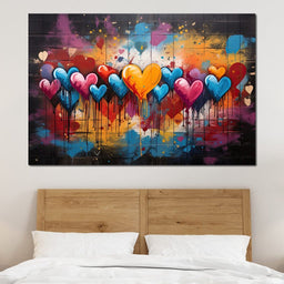 Dripping Spectrum of Love - NicheCanvas