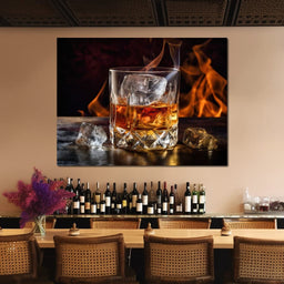 The Whiskey Enigma on Canvas - NicheCanvas