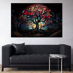 Four Seasons of the Tree of Love - NicheCanvas