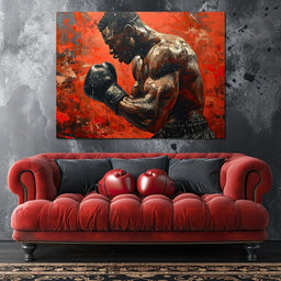 Fervent Pugilist - NicheCanvas