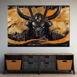 Golden Samurai Sovereign - NicheCanvas