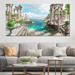 Ancient Greek Ruins - NicheCanvas