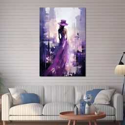 Amethyst Twilight Mystique - NicheCanvas