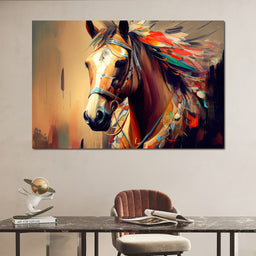 Cherokee Horse 2 - Alicia Smith - NicheCanvas