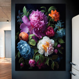 Colorful Flowers - NicheCanvas