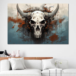 Eternal Symmetry of the Buffalo - Raven Blackwood - NicheCanvas