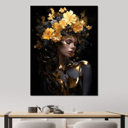 Floral Elegance Crown - NicheCanvas