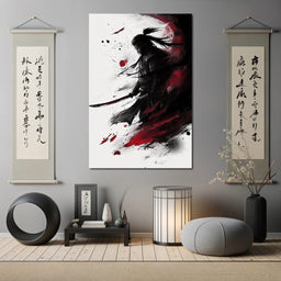 Samurai Chaos - NicheCanvas