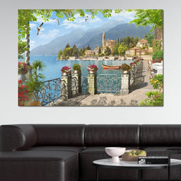 Italian Promenade - NicheCanvas