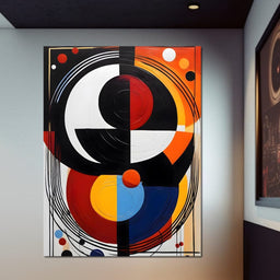 Colorful Modern Art 005 - Johanjjf - NicheCanvas