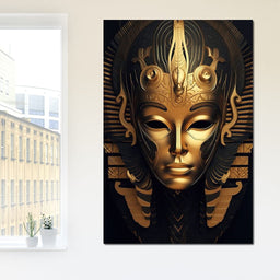 Radiant Ruler of Ancient Egypt - NicheCanvas