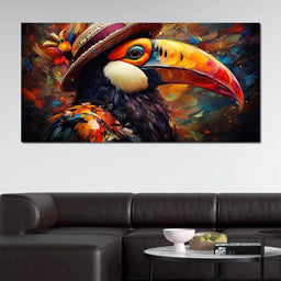 Tucan Tourist - NicheCanvas