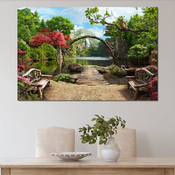 Stone Bridge - NicheCanvas