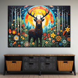 Enchanted Forest Sentinel - NicheCanvas