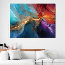 Marbled Movements - NicheCanvas