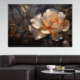 Ethereal Bloom in Twilight - NicheCanvas