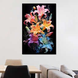 Dazzling Colors in Bloom - NicheCanvas