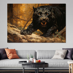 Forest Panther - NicheCanvas