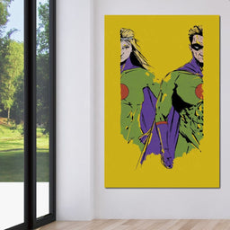 Superheroes - Gareth Doyle Art - NicheCanvas