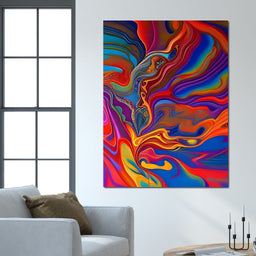Colorful Contemporary Art 242 - Johanjjf - NicheCanvas