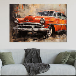 Car Collection 12 - Rider Art - NicheCanvas