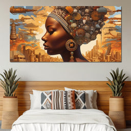 African Portrait Izula - Sakeem Gibbs - NicheCanvas