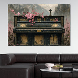 Floral Music Collection 10 - Wildrose Creations - NicheCanvas