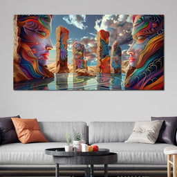 The Guardians of Psychedelia - Tooples Art - NicheCanvas