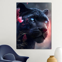 Black Panther Pink - Zenzdesign - NicheCanvas
