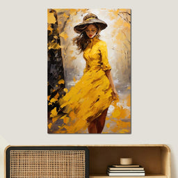 Elegance in Shades of Gold - NicheCanvas