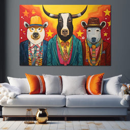 Dapper Wild Trio Soiree - NicheCanvas