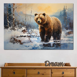 Winter Sovereign's Stroll - NicheCanvas