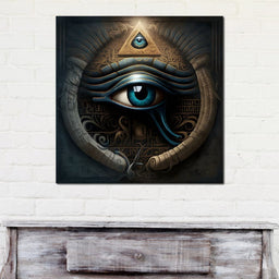 Eye Of Horus - TooplesArt - NicheCanvas