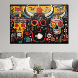 Mystic North American Totems - NicheCanvas